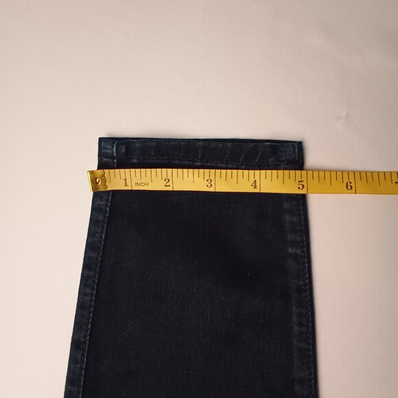 Abercrombie & Fitch Jeans Size 2 Low Rise Skinny Leg Dark Wash - Picture 9 of 9